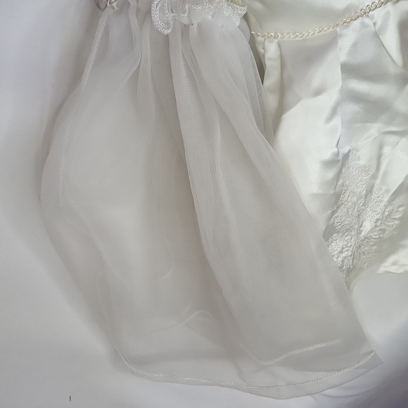 Build A Bear Wedding Dress Shoes Veil Good used Condition some spots - Picture 8 of 17